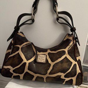 Dooney and Bourke Cowhide Design Handbag